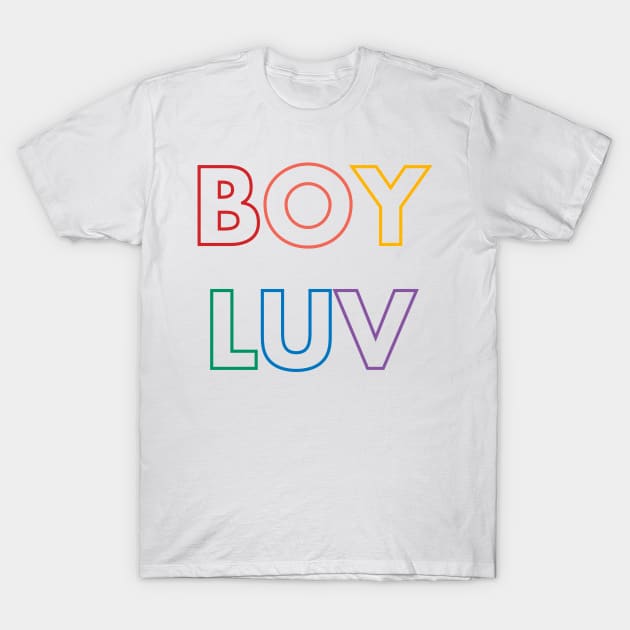 Boy Luv T-Shirt by JasonLloyd